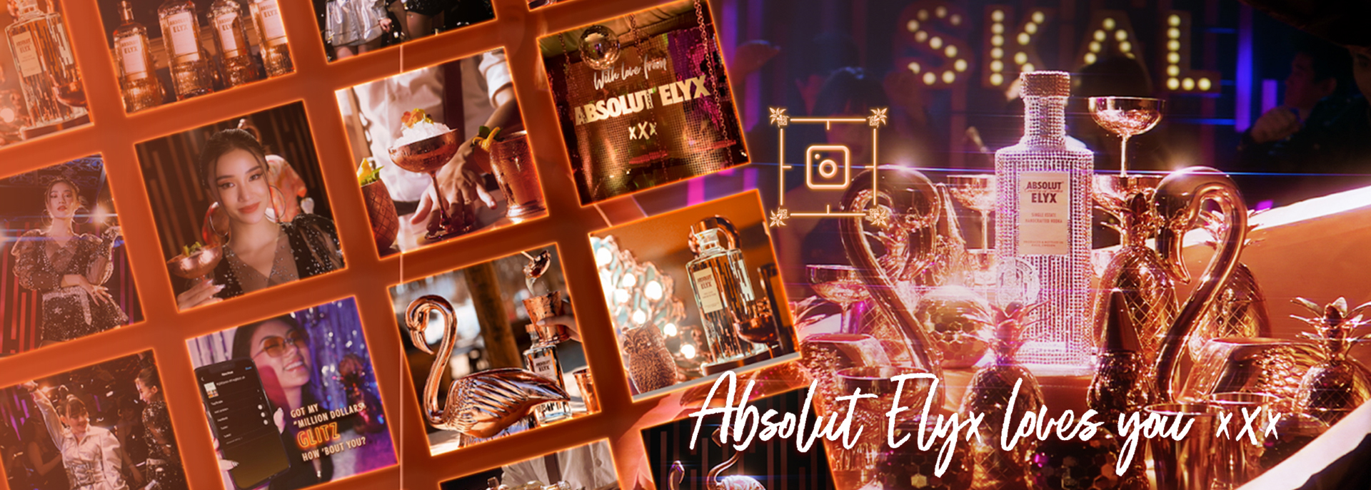 ABSOLUT ELYX CAPTURE THE GLITZ